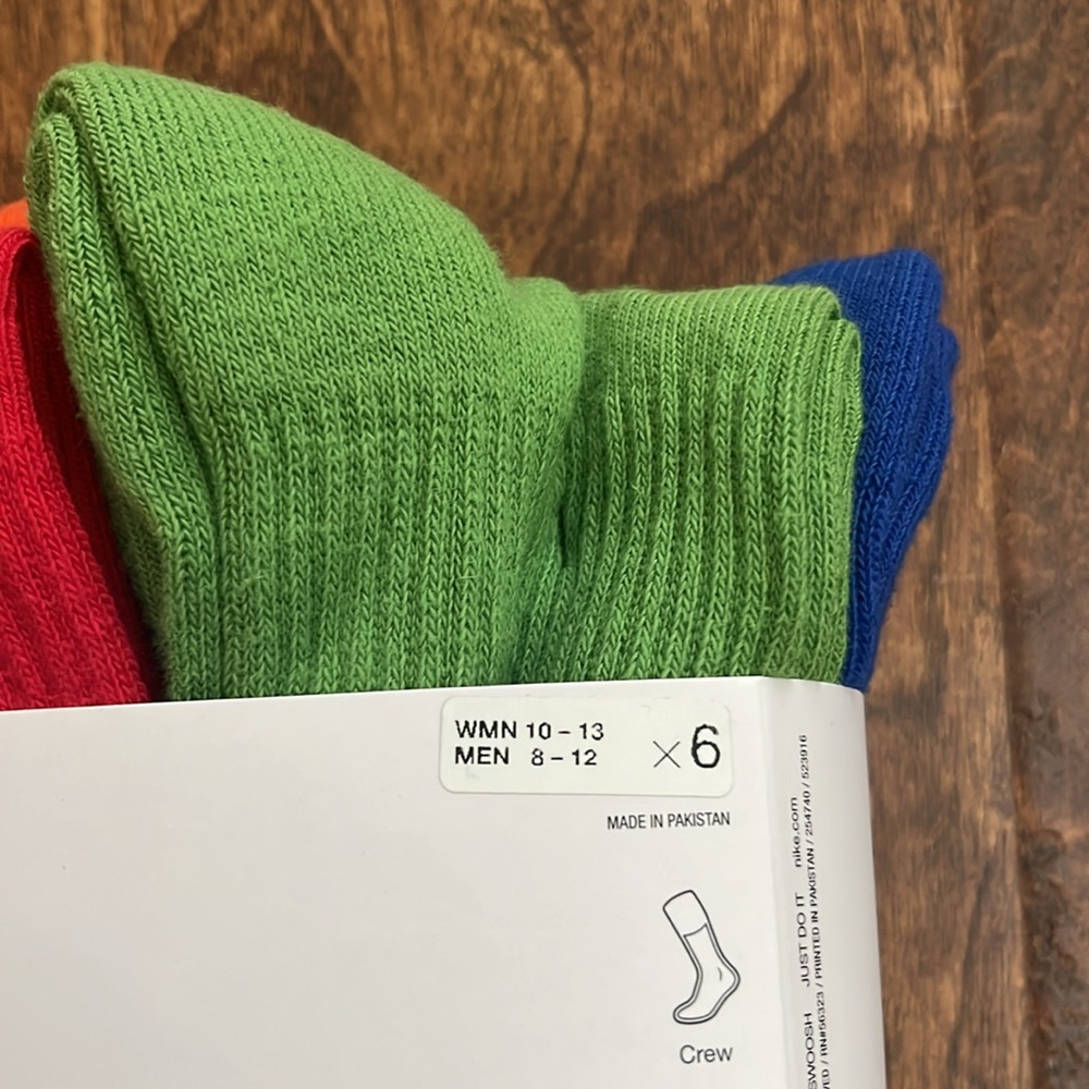 Nike Multi Sport Crew Socks Size L - Picture 3 of 17
